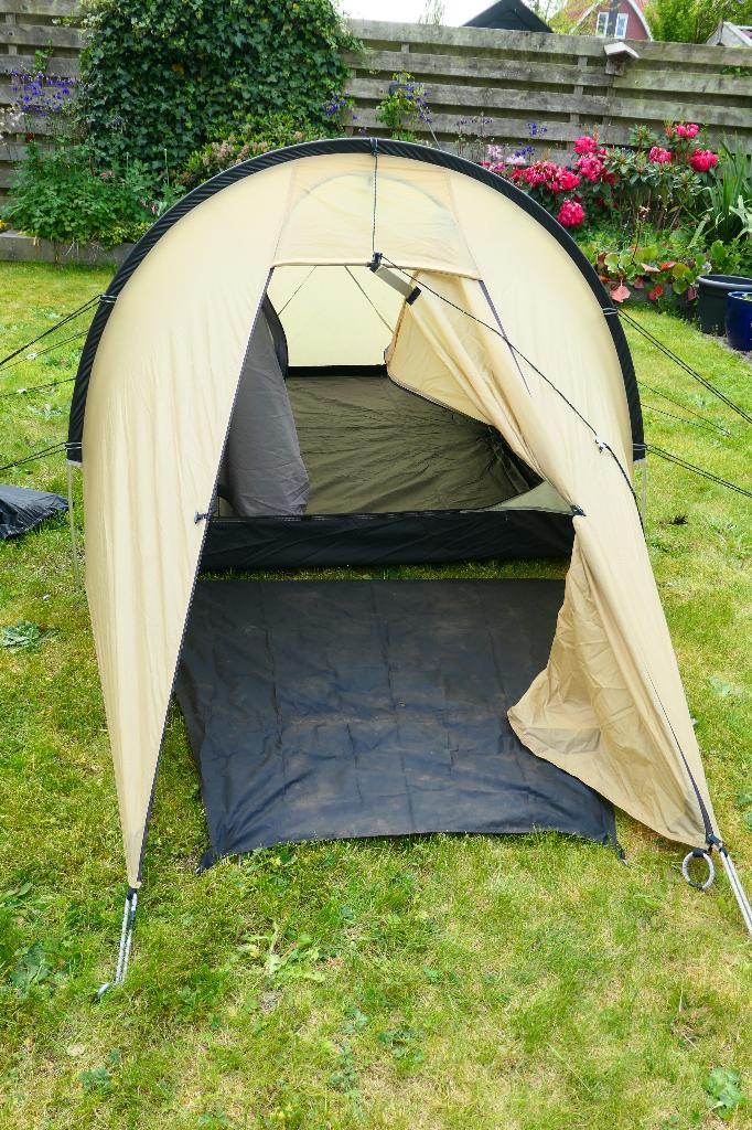 Tunneltent 1-2 personen, oud, voor verzendkosten, Verzenden, Gebruikt, Tot en met 2
