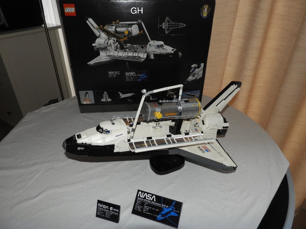 Lego 10283 NASA Space Shuttle Discovery, Lego, Architecture, Ophalen of Verzenden, Zo goed als nieuw