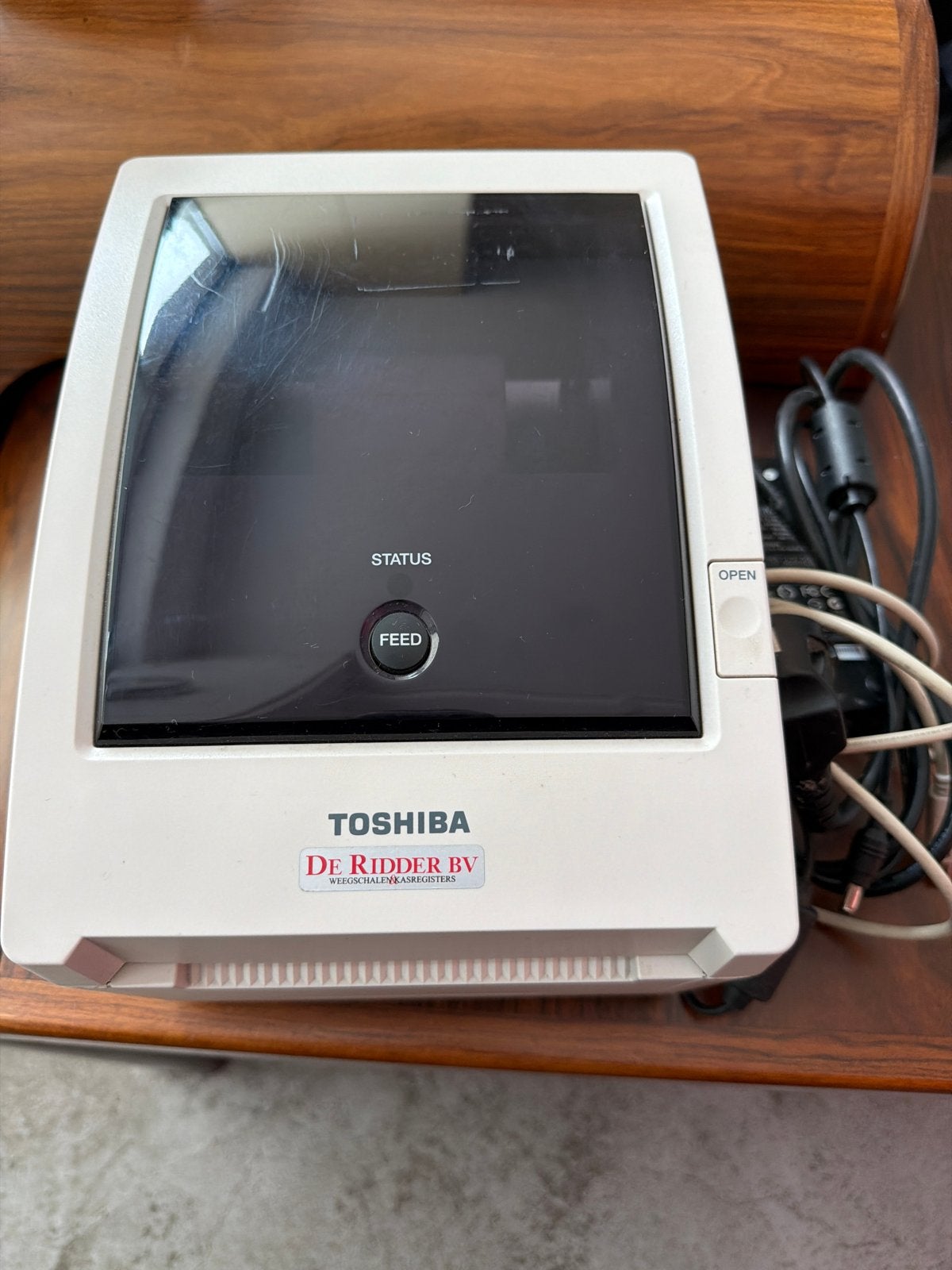 Toshiba B-EV4D Labelprinter - De Ridder BV, Ophalen, Gebruikt, Etiket