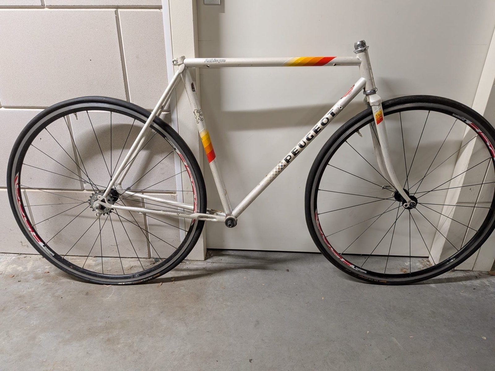 Vintage Peugeot Racefiets (opknapper), Ophalen, Frame, Gebruikt, Staal
