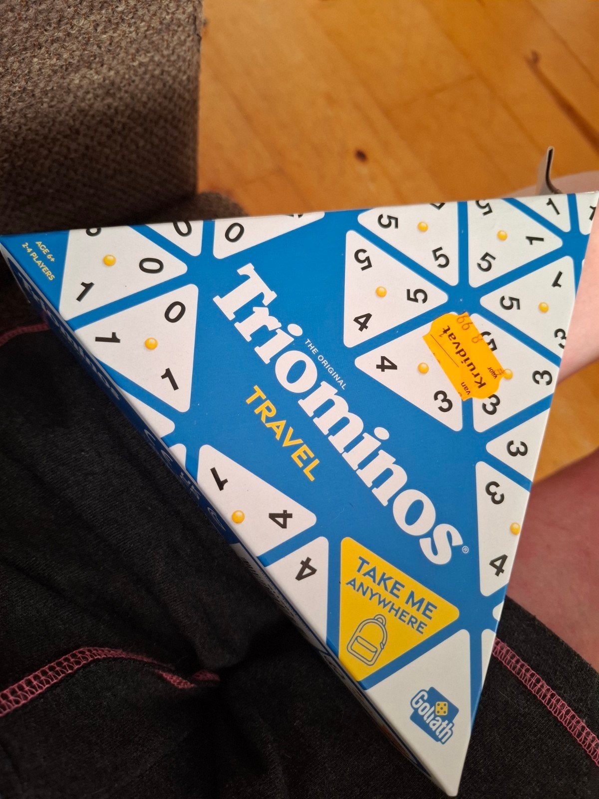 Triominos travel, Hobby en Vrije tijd, Gezelschapsspellen | Bordspellen, Ophalen of Verzenden, Nieuw