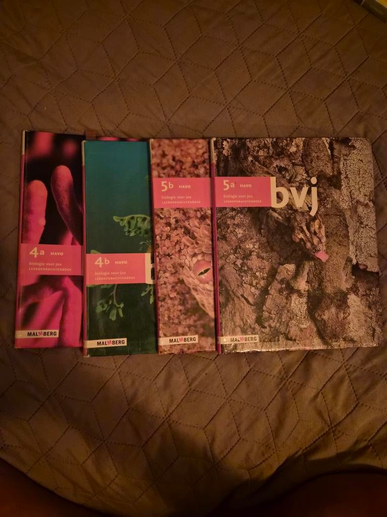 Biologie voor jou HAVO 4a, 4b, 5a, 5b Malmberg, Gelezen, Malmberg, Biologie, HAVO