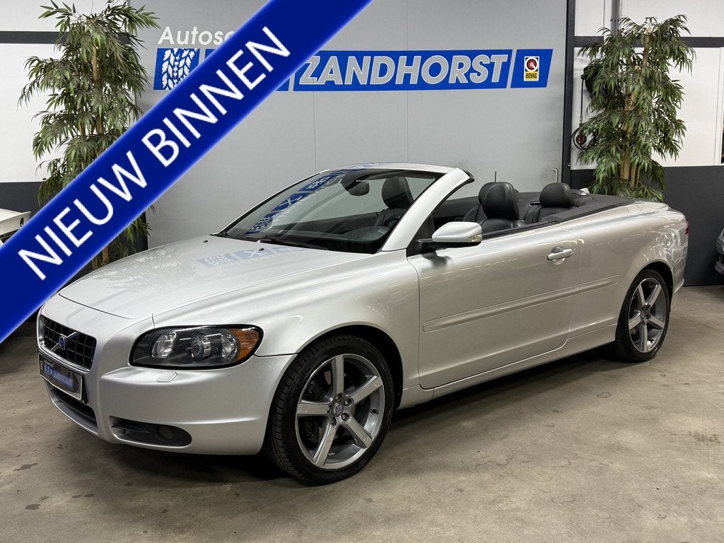 Volvo C70 Convertible 2.4i Summum // Leer // Xenon // lm vel, Auto's, Volvo, C70, Gebruikt, Zwart, Cabriolet