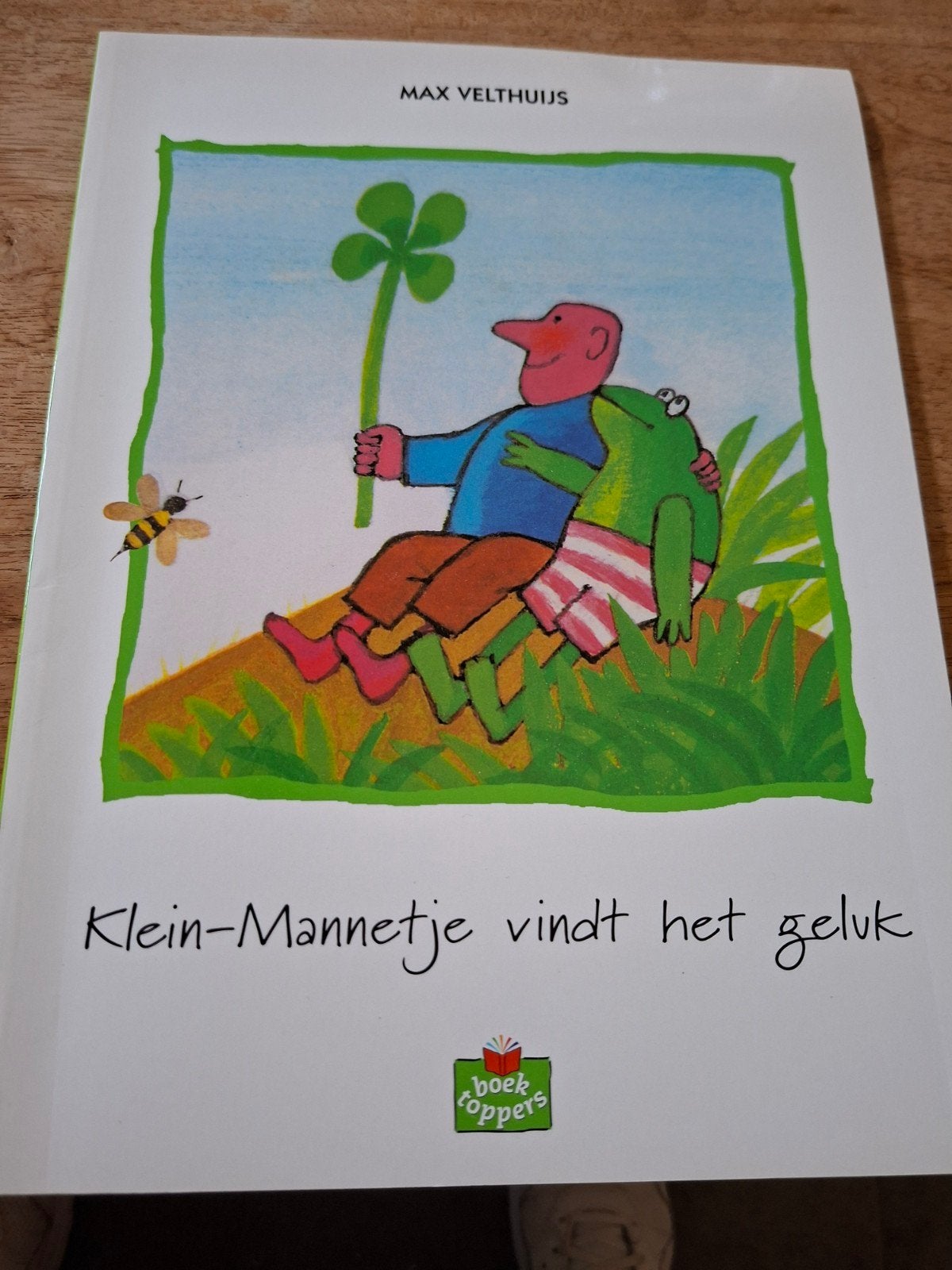 Klein-Mannetje vindt het geluk - Max Velthuijs, Ophalen of Verzenden, Zo goed als nieuw, Max Velthuijs