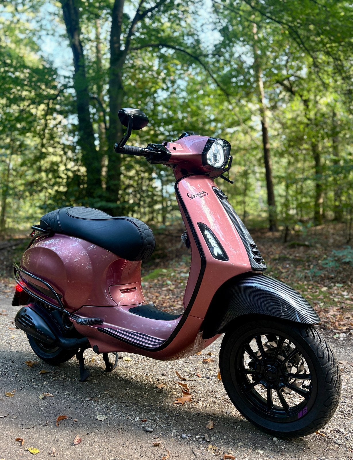 Vespa Sprint 4T 2V 80CC | BROM | 1 OF 1 CUSTOM | ROSE PEARL, Ophalen, Gebruikt, Overige modellen, Maximaal 45 km/u