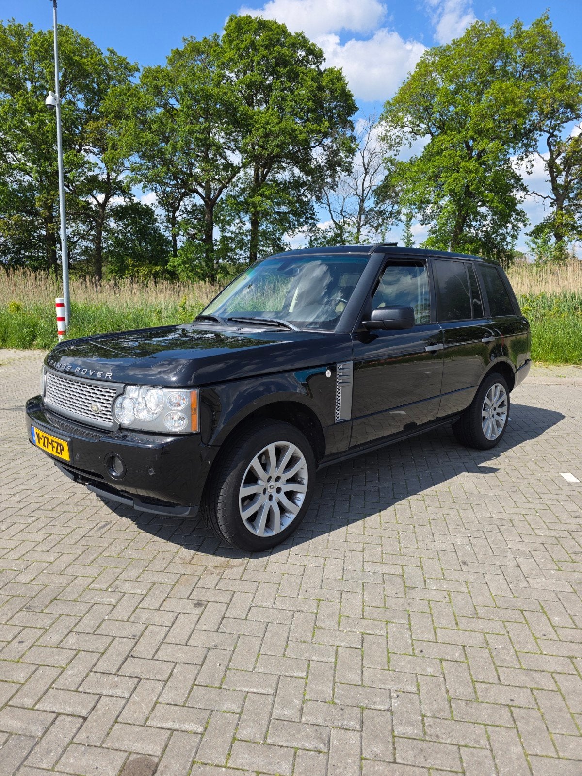 Range rover grijskenteken L322 vogue 3.0 diesel 4x4 2006, Automaat, Zwart, Leder, Overige kleuren