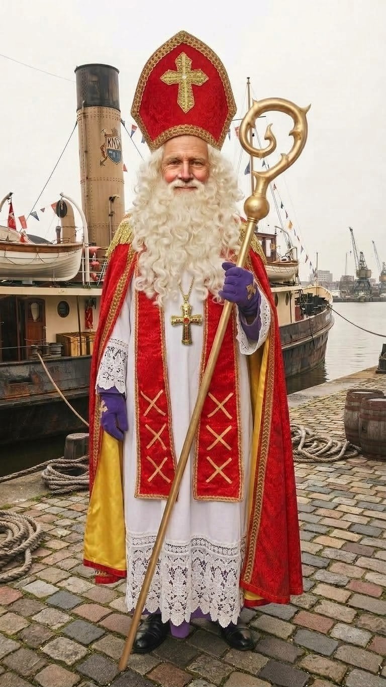 Sint Kostuum, Jan Gajetaan (verhuur), Ophalen, Nieuw