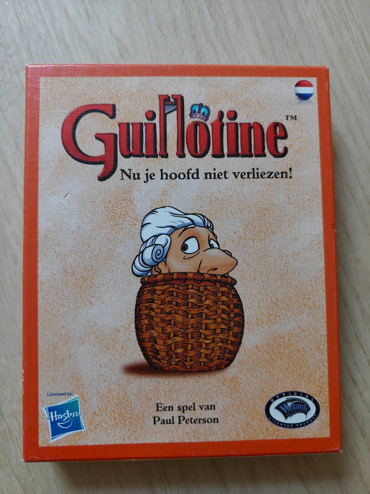 Guillotine - kaartspel, Ophalen of Verzenden, Zo goed als nieuw