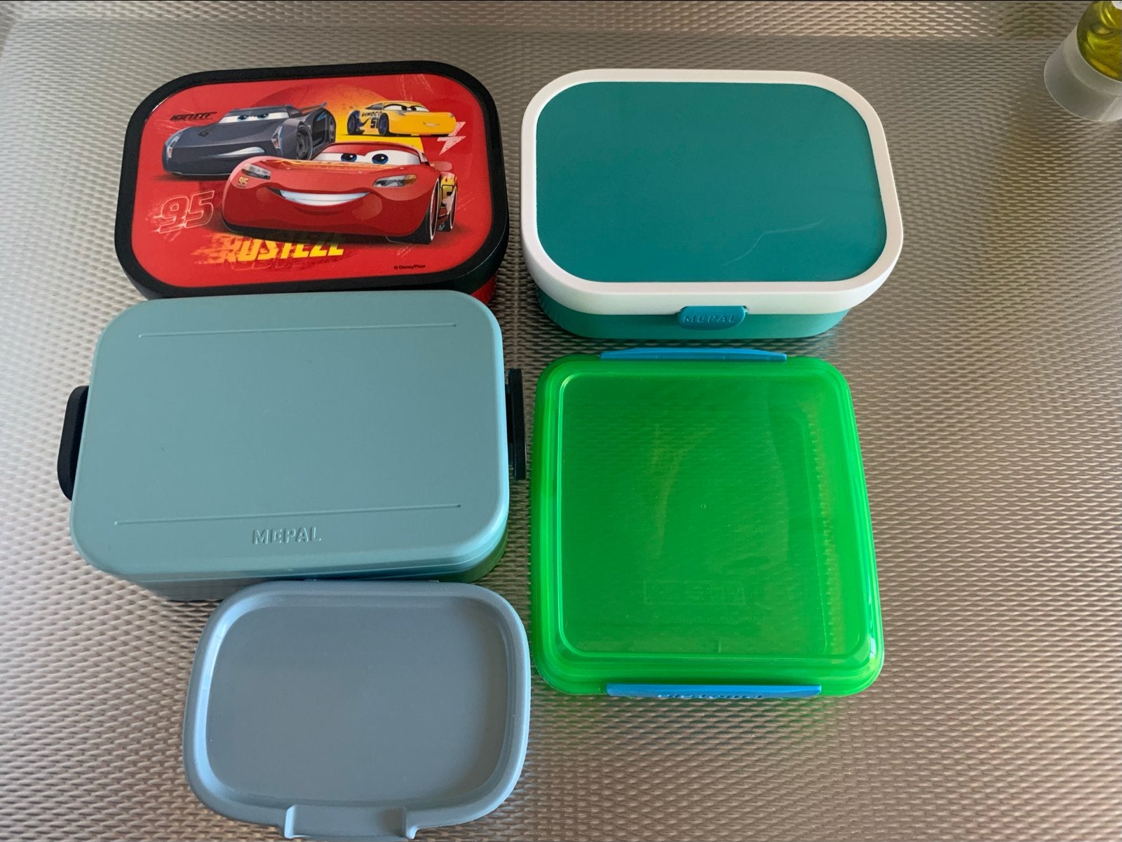 Lunchboxen set: Mepal, Sistema, Curver en Cars, Ophalen of Verzenden, Gebruikt