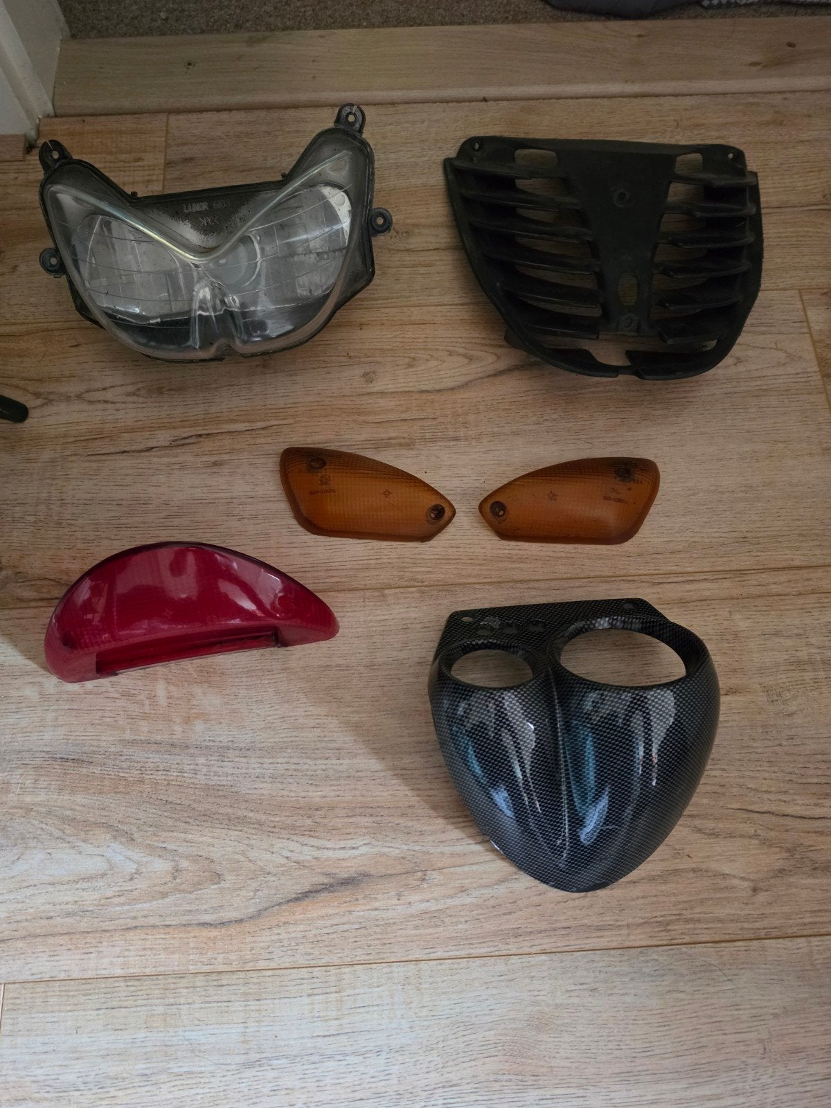Aerox onderdelen: Koplamp, kappen en knipperlichten, Ophalen of Verzenden, Gebruikt, Koplamp, Overige merken