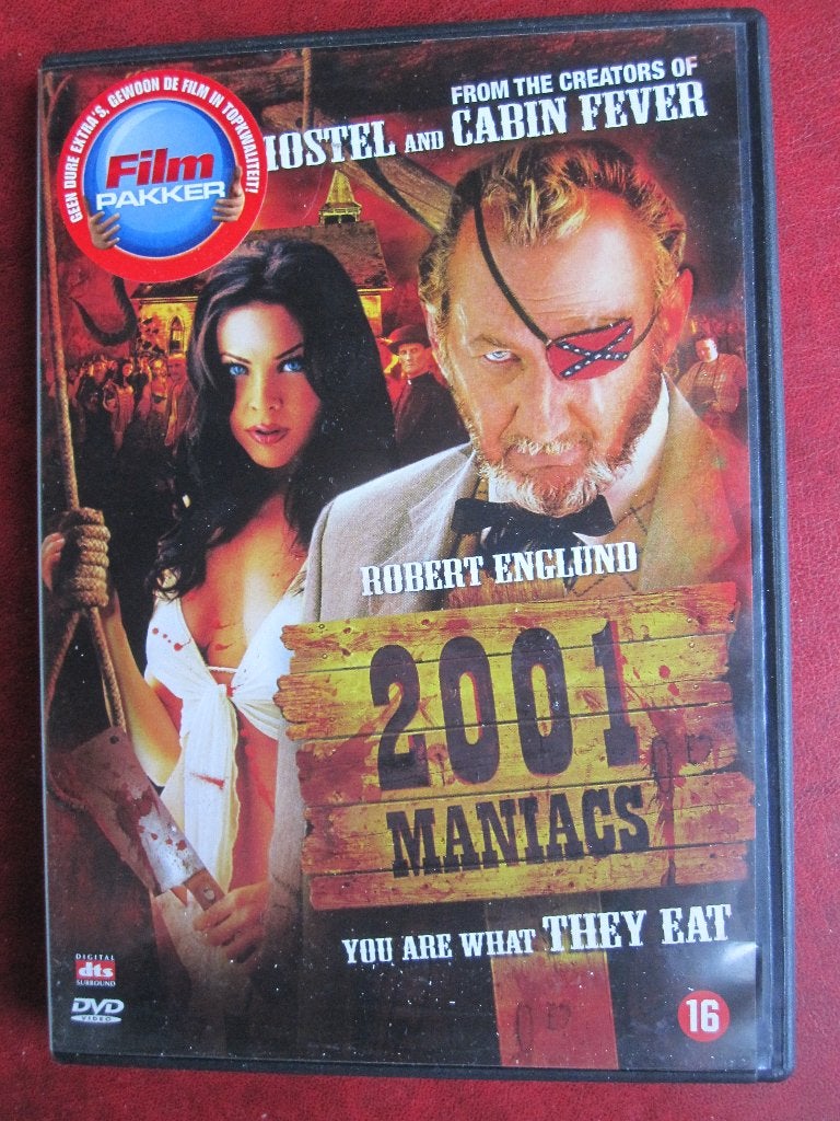 2001 maniacs (2004), Vanaf 16 jaar, Ophalen of Verzenden, Zo goed als nieuw, Overige genres