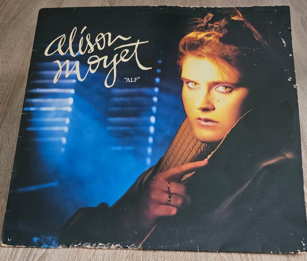 LP - Alison Moyet - Alf, Beschermende buitenhoes, Ophalen of Verzenden, Gebruikt, 12 inch