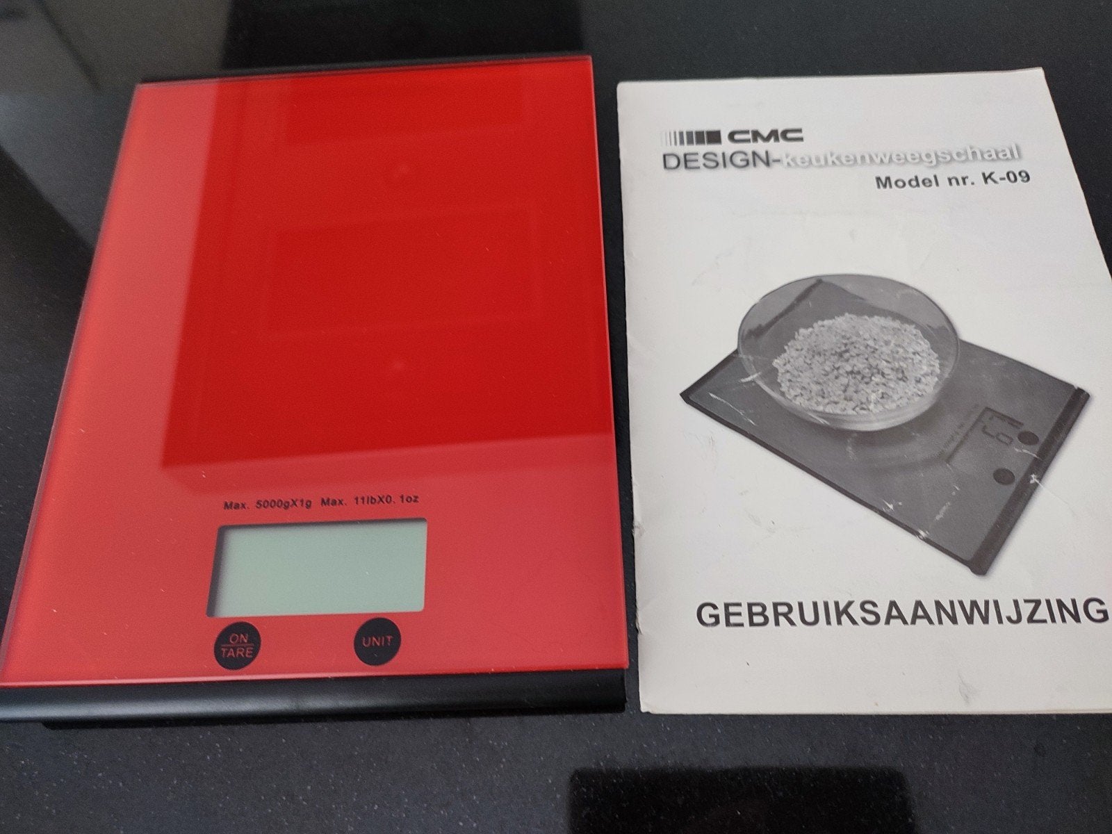 keukenweegschaal, Witgoed en Apparatuur, Ophalen, Keukenweegschaal, 1 tot 500 gram, Digitaal