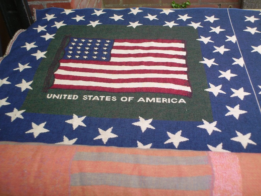 Stof panelen.... USA panels groot..... blauw/groen !!, Blauw, Nieuw, Ophalen of Verzenden, 30 tot 120 cm
