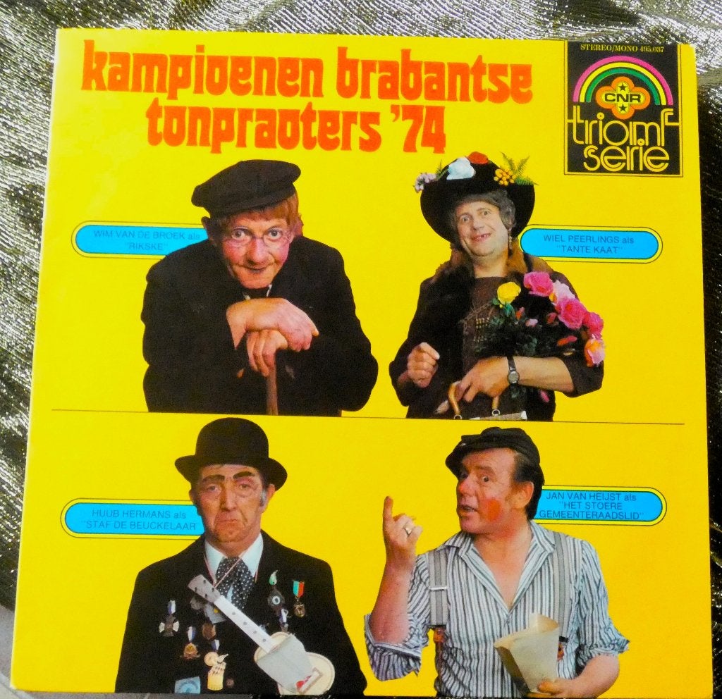 Kampioenen BrabantseTonpraoters '74, Ophalen, Gebruikt, 12 inch