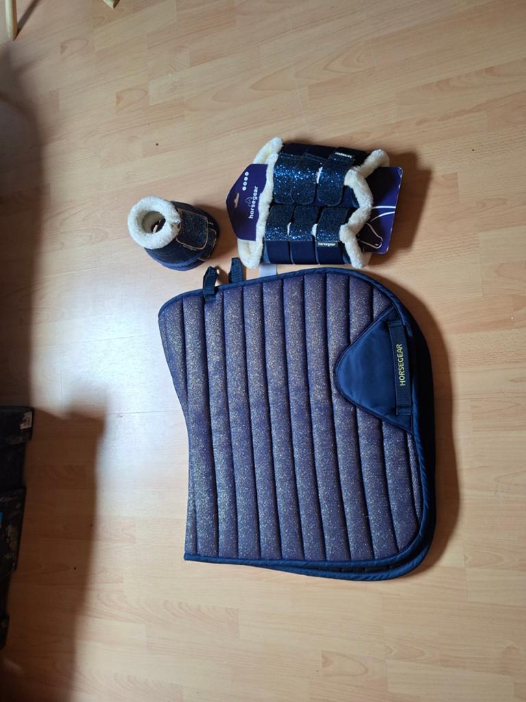 Te koop complete Horsegear set maat paard, Full (L), Horsegear, Gebruikt, Dressuurdekje