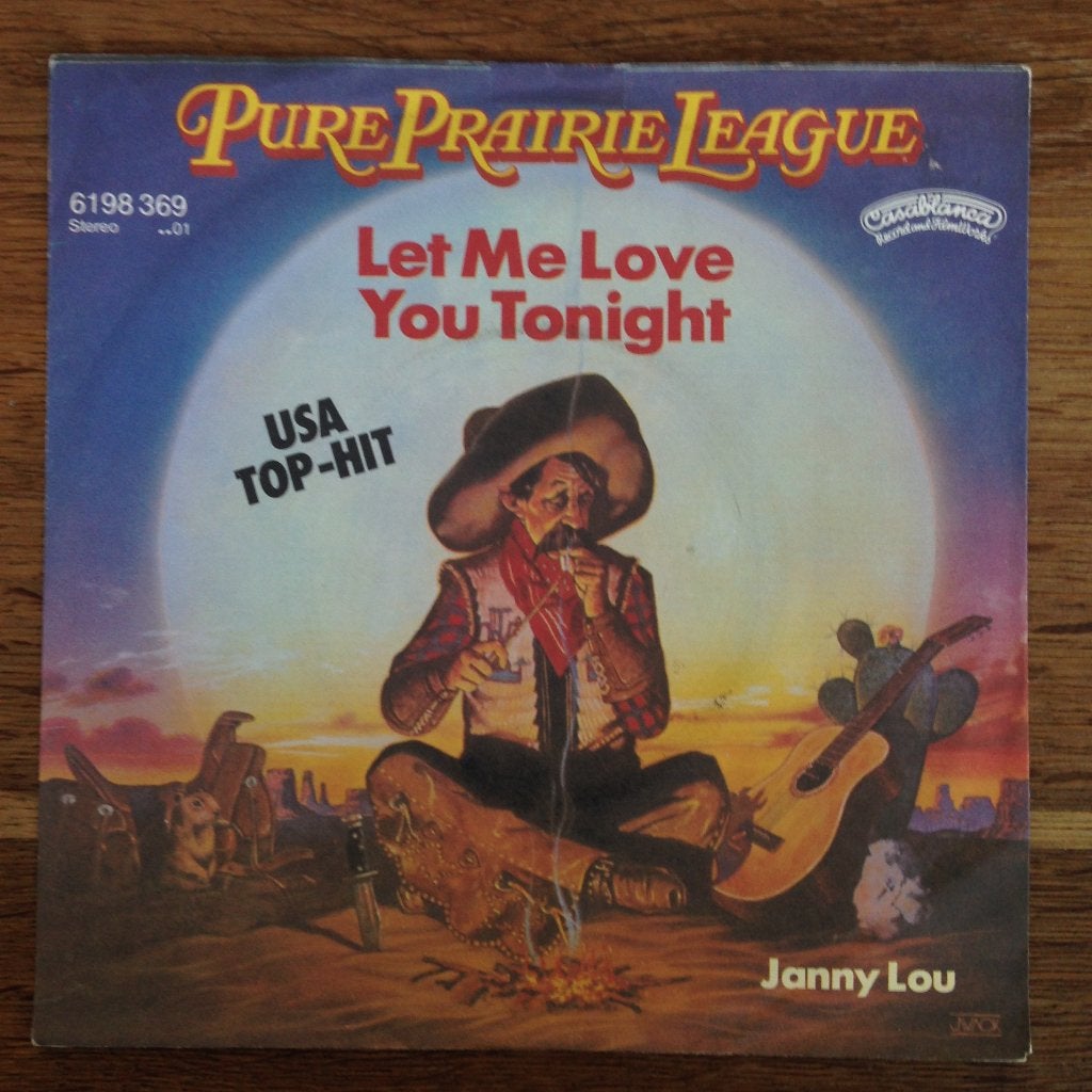 Pure Prairie League Let Me Love You Tonight 7" FH PS 80s, Gebruikt, Overige genres, 7 inch, Ophalen of Verzenden