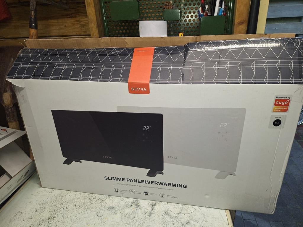 Sevva infrarood verwarmingspaneel verwarming, Doe-het-zelf en Verbouw, Verwarming en Radiatoren, Ophalen, 30 tot 80 cm, Overige typen