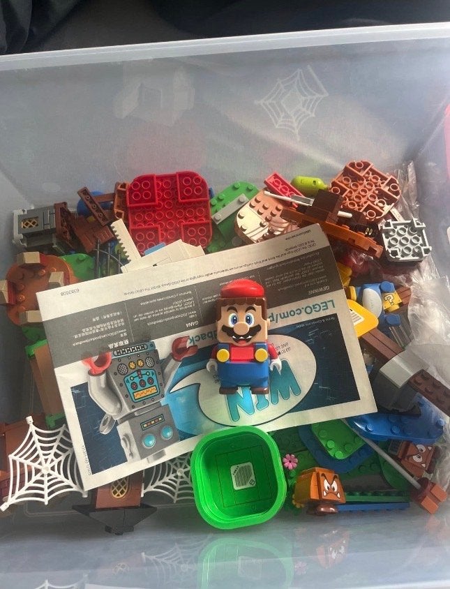 Lego Super Mario en andere Lego onderdelen, Ophalen, Inclusief minifiguren, Gebruikt, Overige thema's