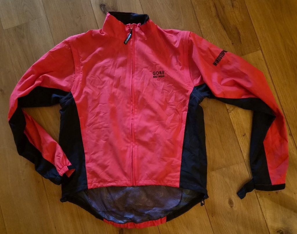 Gore-Tex Fietsjas M: Winddicht, Ademend & Comfortabel, Gebruikt, Dames, Dane GoreTex, Bovenkleding