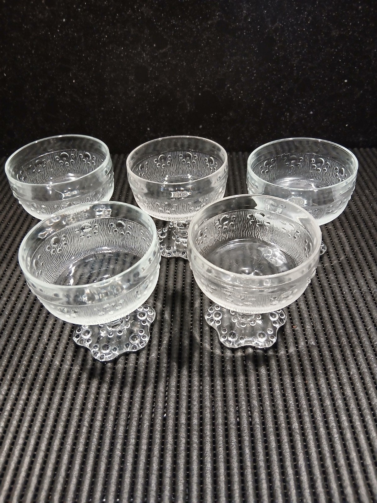 5 glazen ijscoupes., Verzamelen, Glas en Borrelglaasjes, Ophalen of Verzenden, Zo goed als nieuw, Overige typen