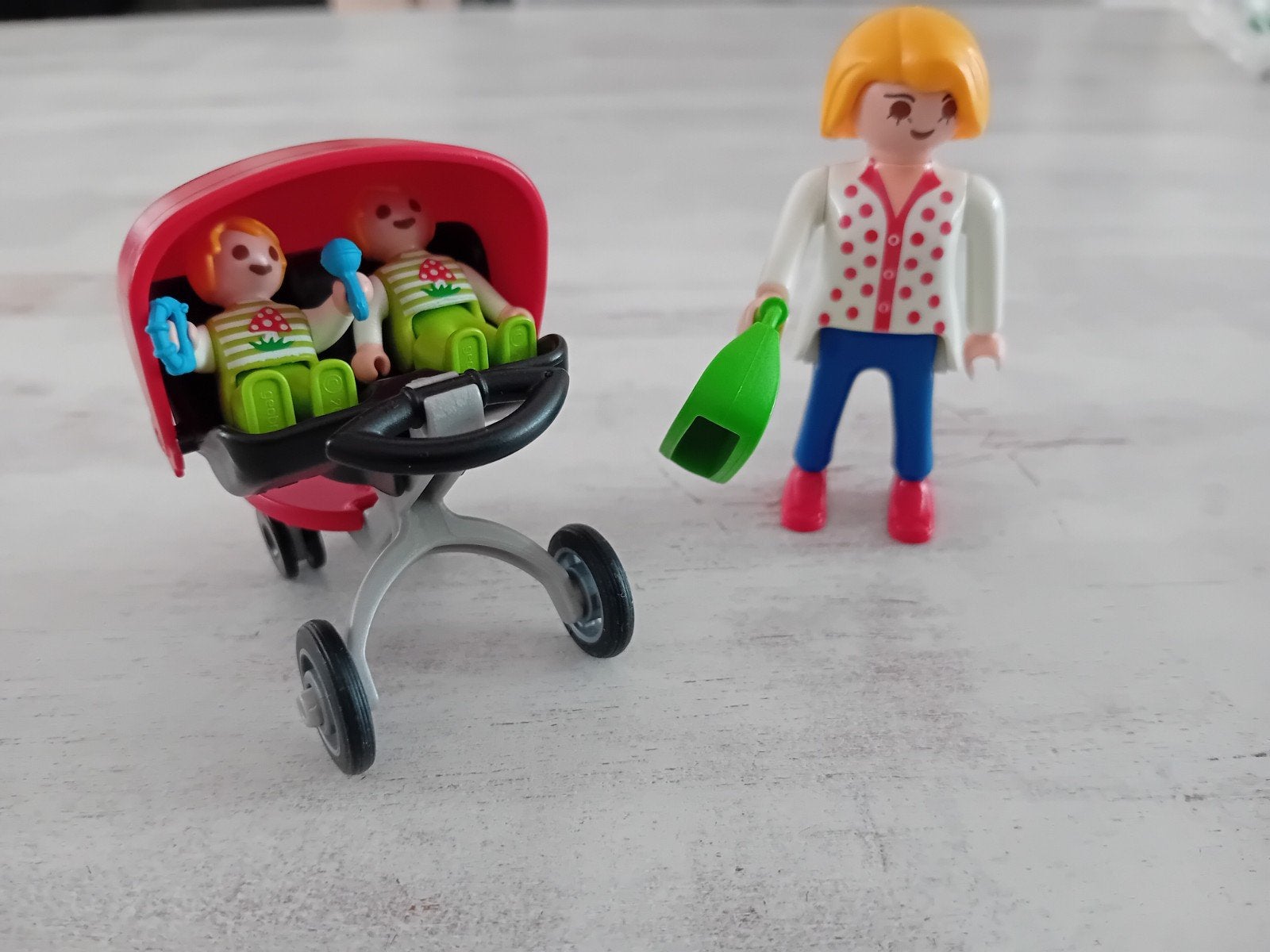 Playmobil Tweeling kinderwagen, Ophalen, Gebruikt, Losse onderdelen, Voertuig