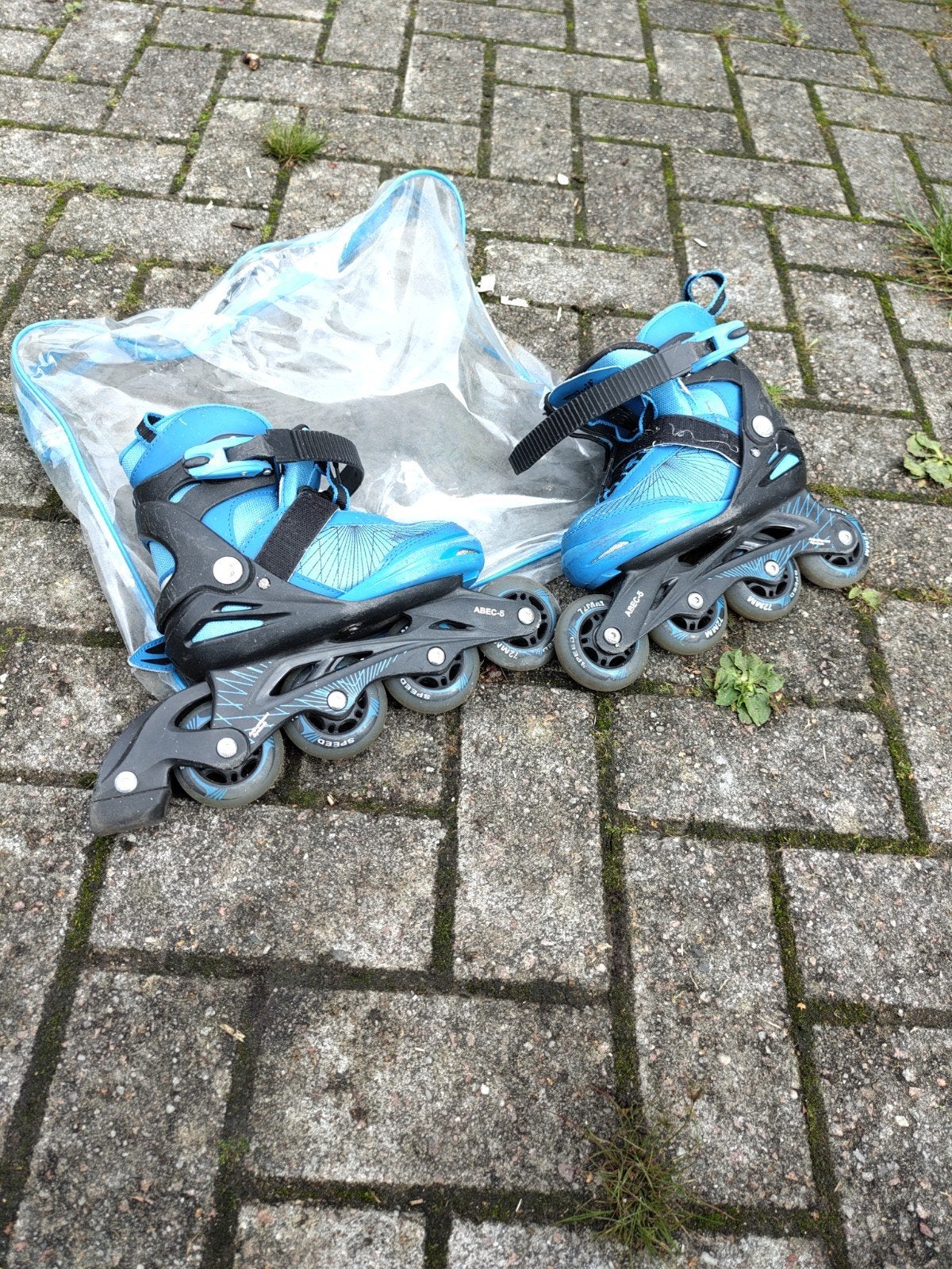 kinderskeelers, Sport en Fitness, Skeelers, Ophalen of Verzenden, Gebruikt, Inline skates 4 wielen