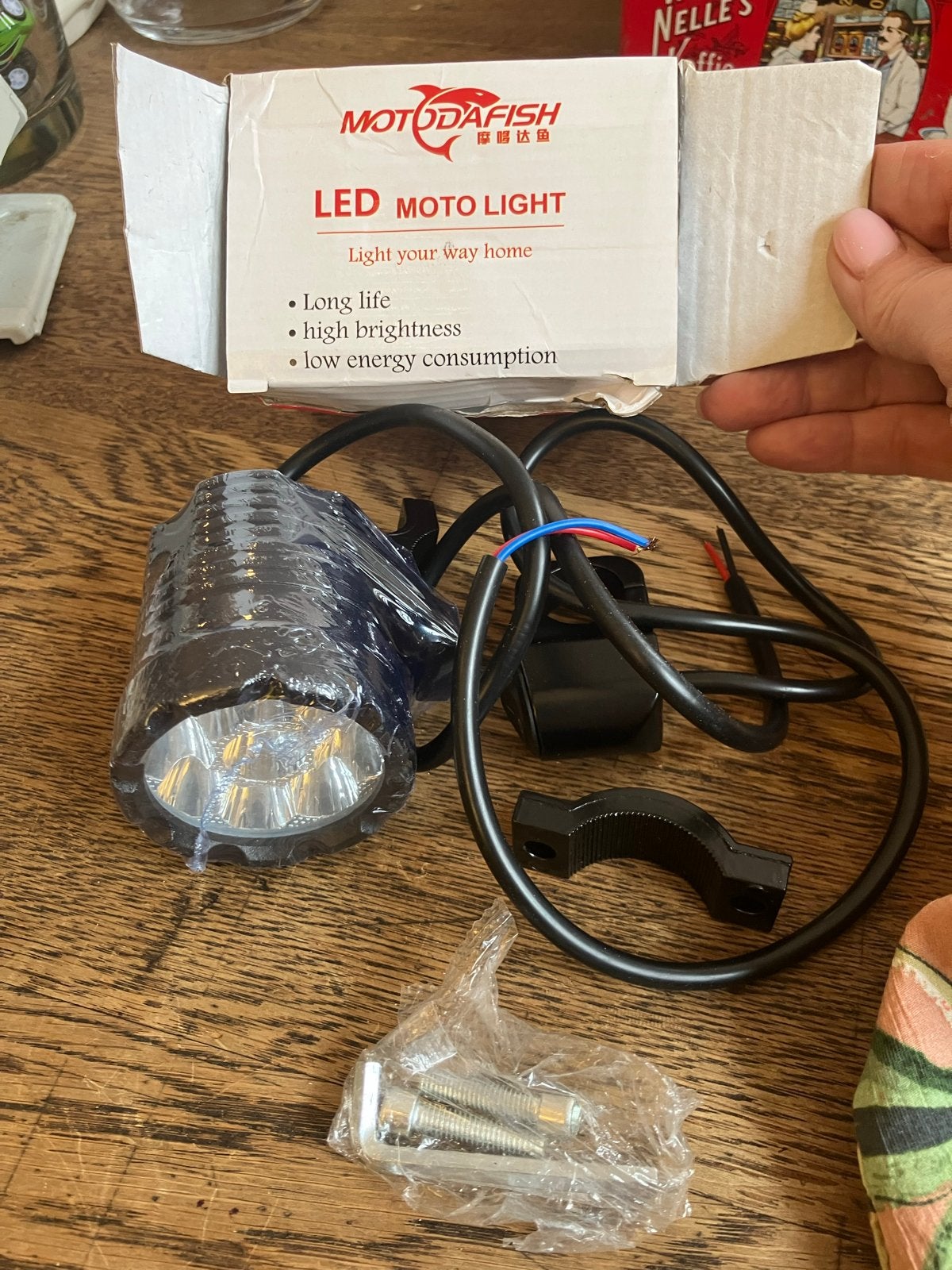 Nieuwe LED Moto Licht - Lange levensduur en hoge helderheid, Ophalen of Verzenden, Nieuw