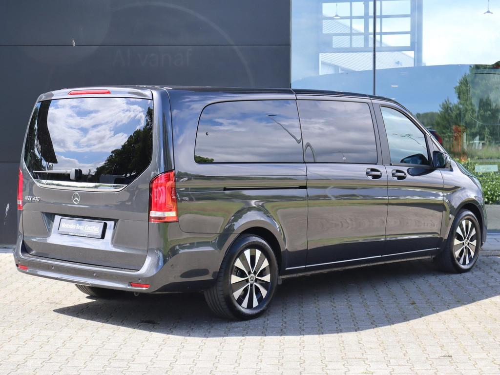 Mercedes-Benz EQV 300 L3 90kWh DUBBELE CABINE, Stof, Gebruikt, 90 kWh, 204 pk