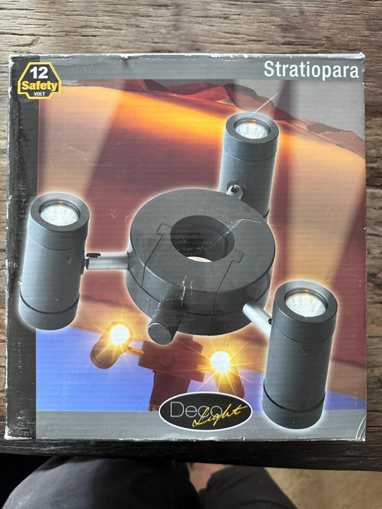 Parasol verlichting 12 volt, Ophalen, Nieuw