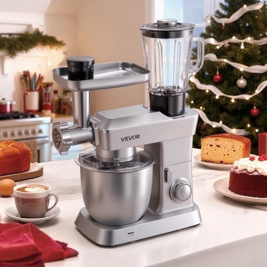 Elektrische Keukenmachine – Foodprocessor – Mixer – Blender, Corvance B.V., Verzenden, Nieuw, Corvancebol@gmail.com