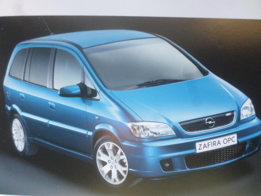 Opel Zafira OPC Brochure, Ophalen of Verzenden, Zo goed als nieuw, Opel