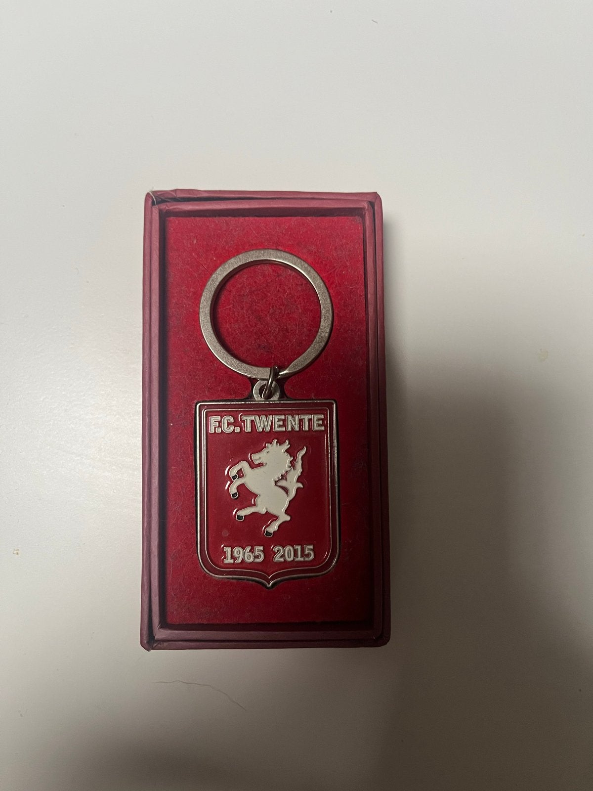 FC Twente Sleutelhanger 1965-2015 Jubileum, Verzamelen, Ophalen of Verzenden, Zo goed als nieuw, Sport