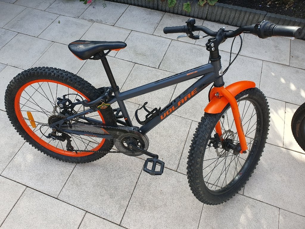 Fiets te koop, Ophalen, 24 inch, Zo goed als nieuw, Handrem