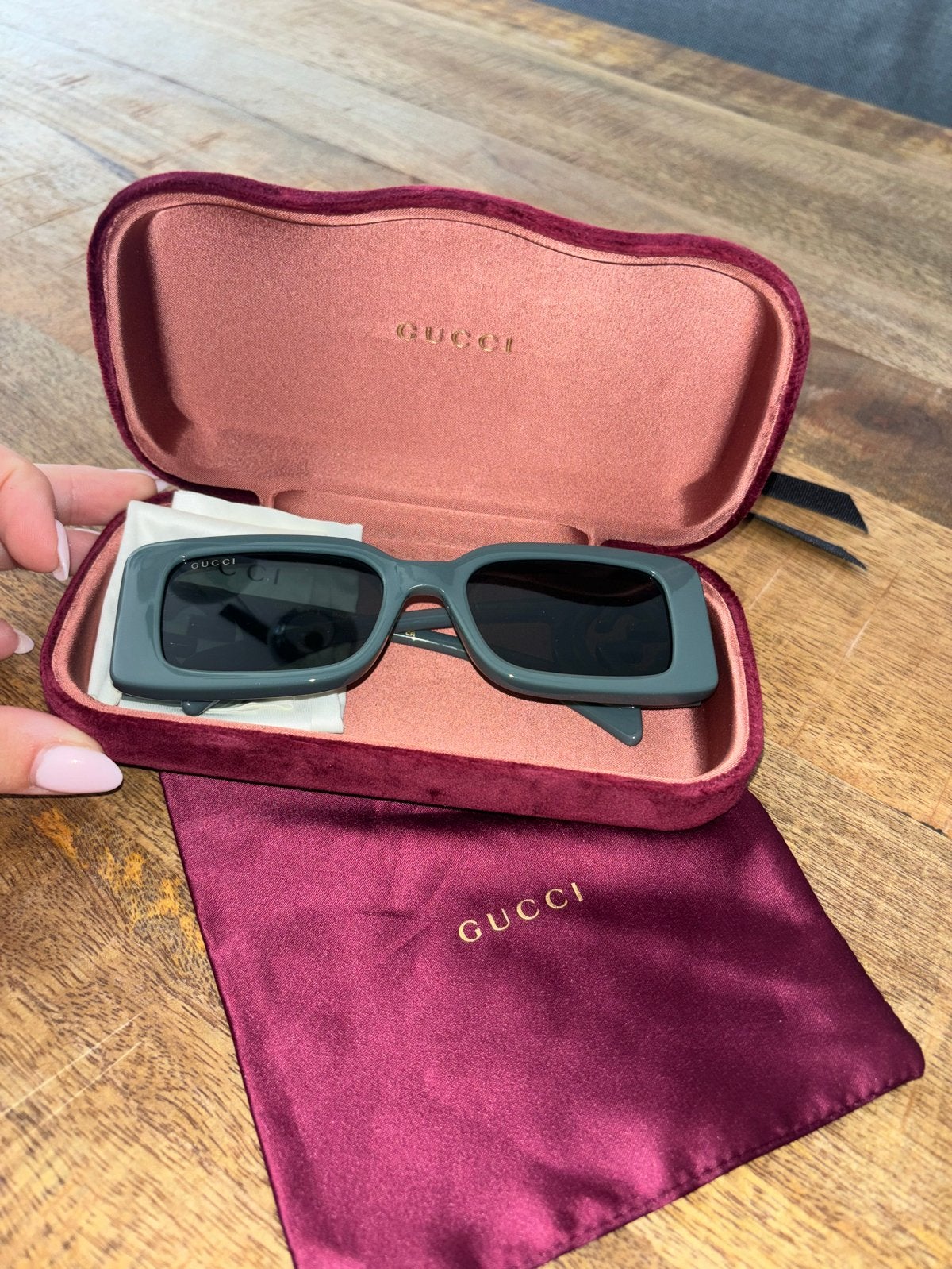 Gucci Zonnebril, Overige merken, Zonnebril, Ophalen of Verzenden, Zo goed als nieuw