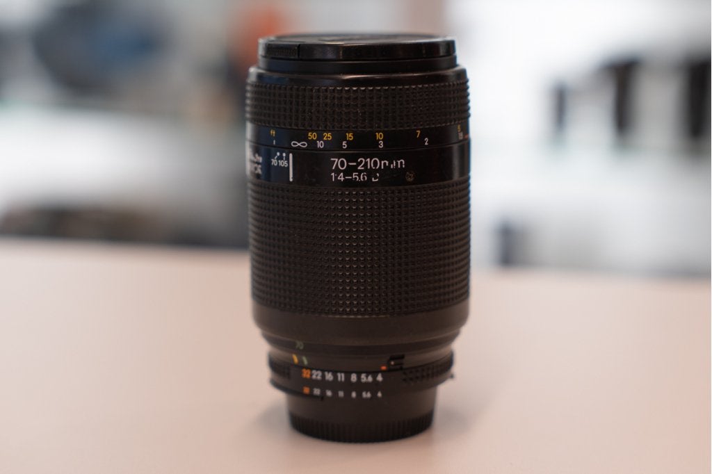 Nikon AF 70-210mm f/4-5.6D (doorn), Audio, Tv en Foto, Fotografie | Lenzen en Objectieven, Niet ingevuld, Gebruikt, Niet ingevuld