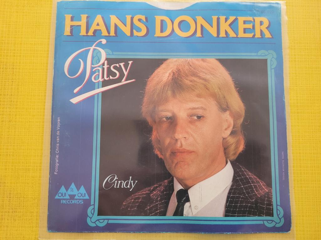 Hans Donker - Patsy - Cindy ., Ophalen, Zo goed als nieuw, Overige formaten, Levenslied of Smartlap
