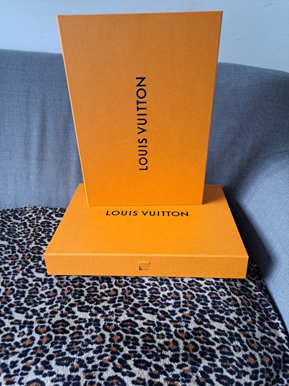 Originele Louis Vuitton dozen + draagtassen (set), Ophalen, Zwart, Android