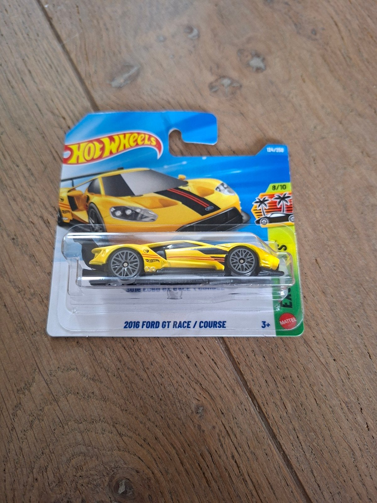 Hot Wheels 2016 Ford GT Race - Treasure Hunt Nieuw in verpak, Ophalen of Verzenden, Nieuw, Auto