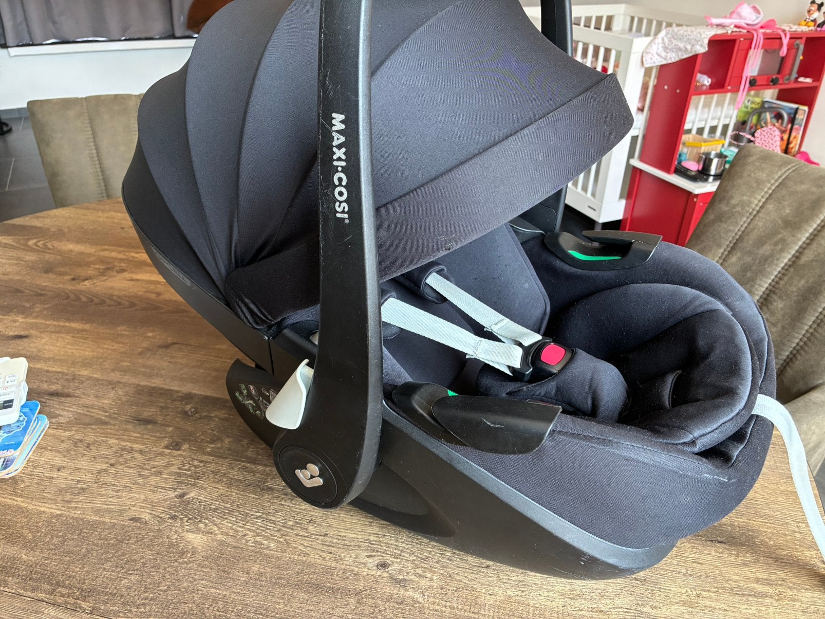 Maxi cosi pebble pro, Ophalen, Autogordel, Zo goed als nieuw, 0 t/m 13 kg
