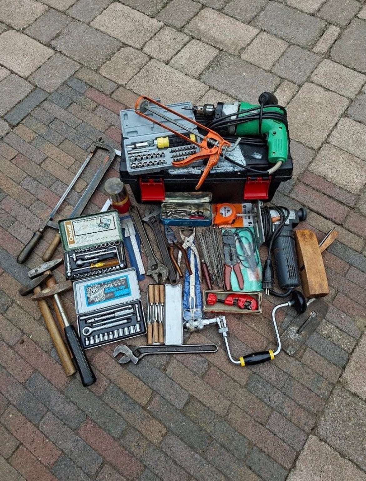 Gereedschap set in topstaat - Diverse handgereedschappen, Ophalen of Verzenden, Zo goed als nieuw, Gereedschapsset, Overige merken