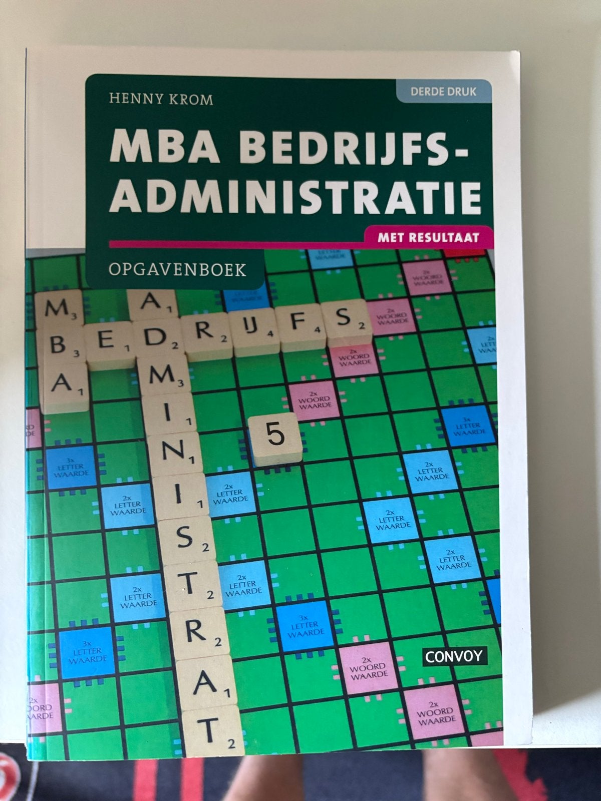 MBA Bedrijfsadministratie: Theorie, Opgaven en Uitwerkingen, Boeken, Verzenden, Gamma, Zo goed als nieuw, HBO