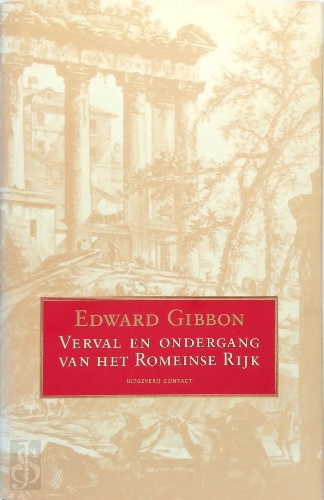 Verval en ondergang van het Romeinse Rijk., 14e eeuw of eerder, Europa, Zo goed als nieuw, Edward Gibbon