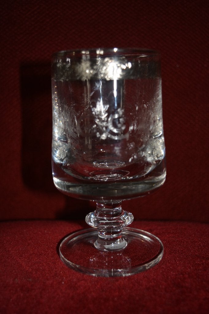 Murano Medici kristallen wijnglas, Huis en Inrichting, Glas of Glazen, Gebruikt, Ophalen of Verzenden, Glas