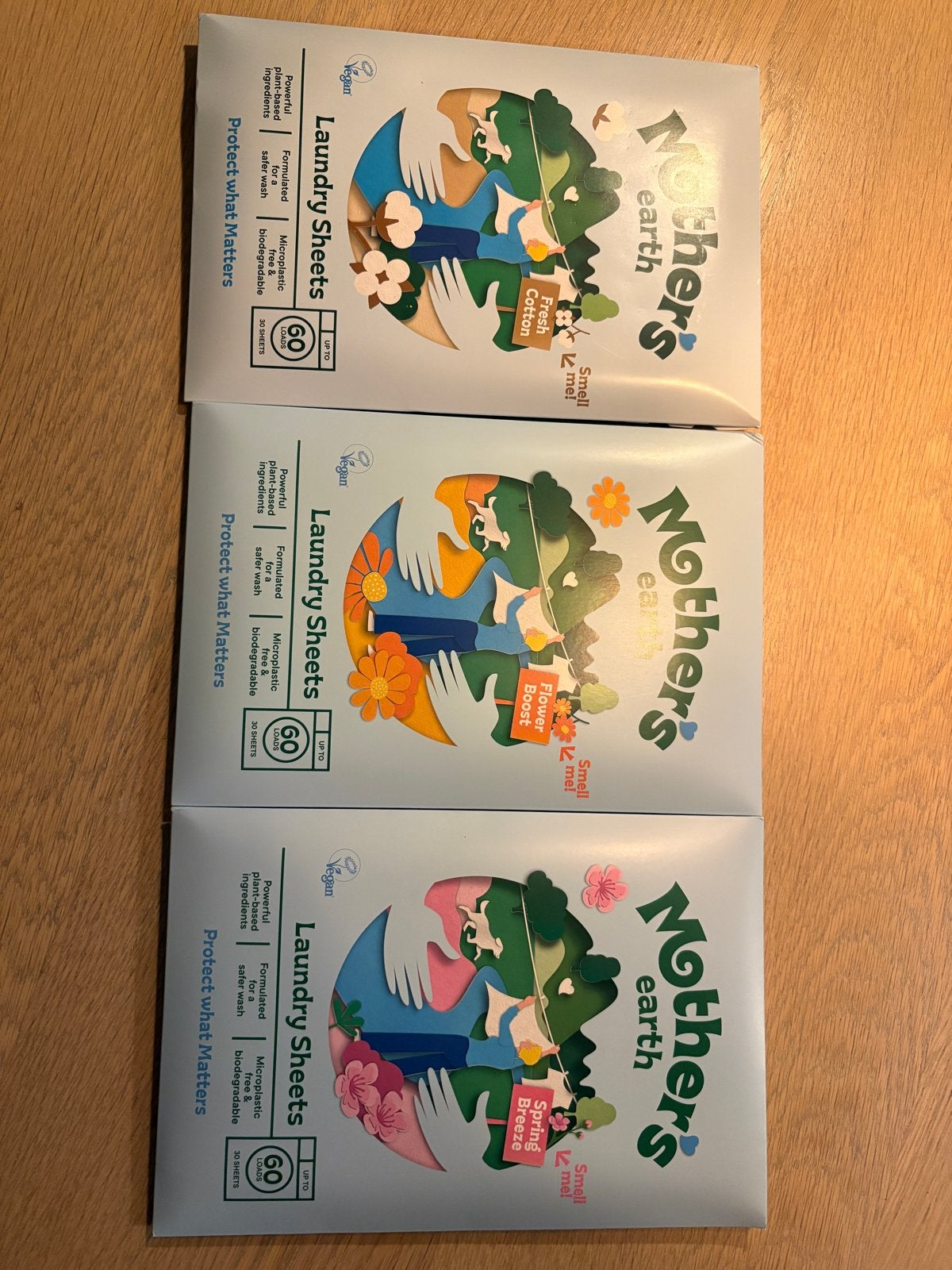 Mother's Earth Laundry Sheets - 3 pakken, Ophalen of Verzenden, Schoonmaakmiddel