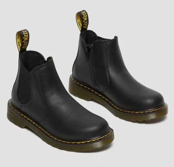 Prachtige Dr. Martens zwarte chelsea boots soft leather mt29, Kinderen en Baby's, Kinderkleding | Schoenen en Sokken, Dr. Martens