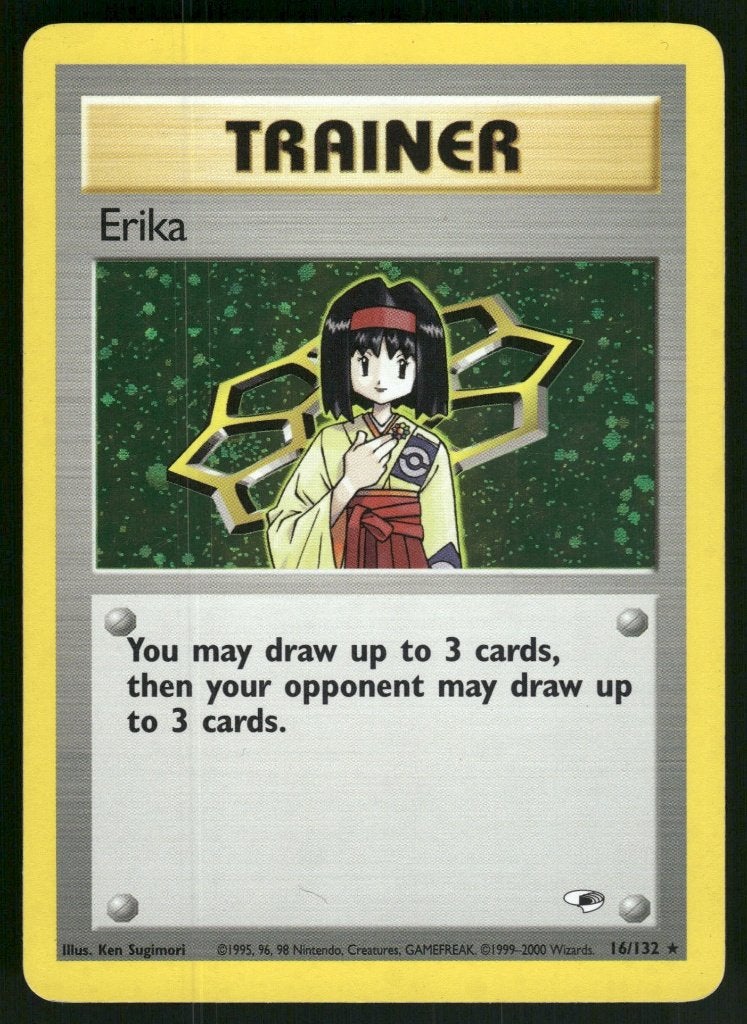 Erika 16/132 - Gym Heroes (NM), Verzenden, Gebruikt