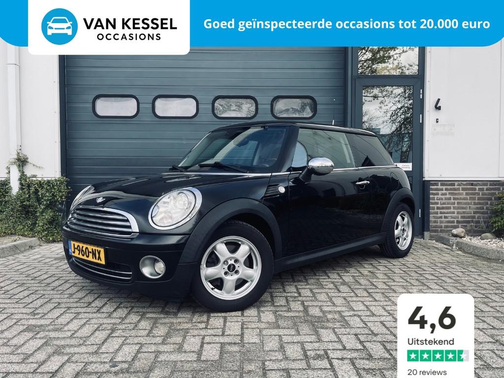 Mini Mini 1.6 One Pepper |Airco |Cruise |Stoelv |Pano |PDC, Voorwielaandrijving, Euro 5, Stof, Gebruikt