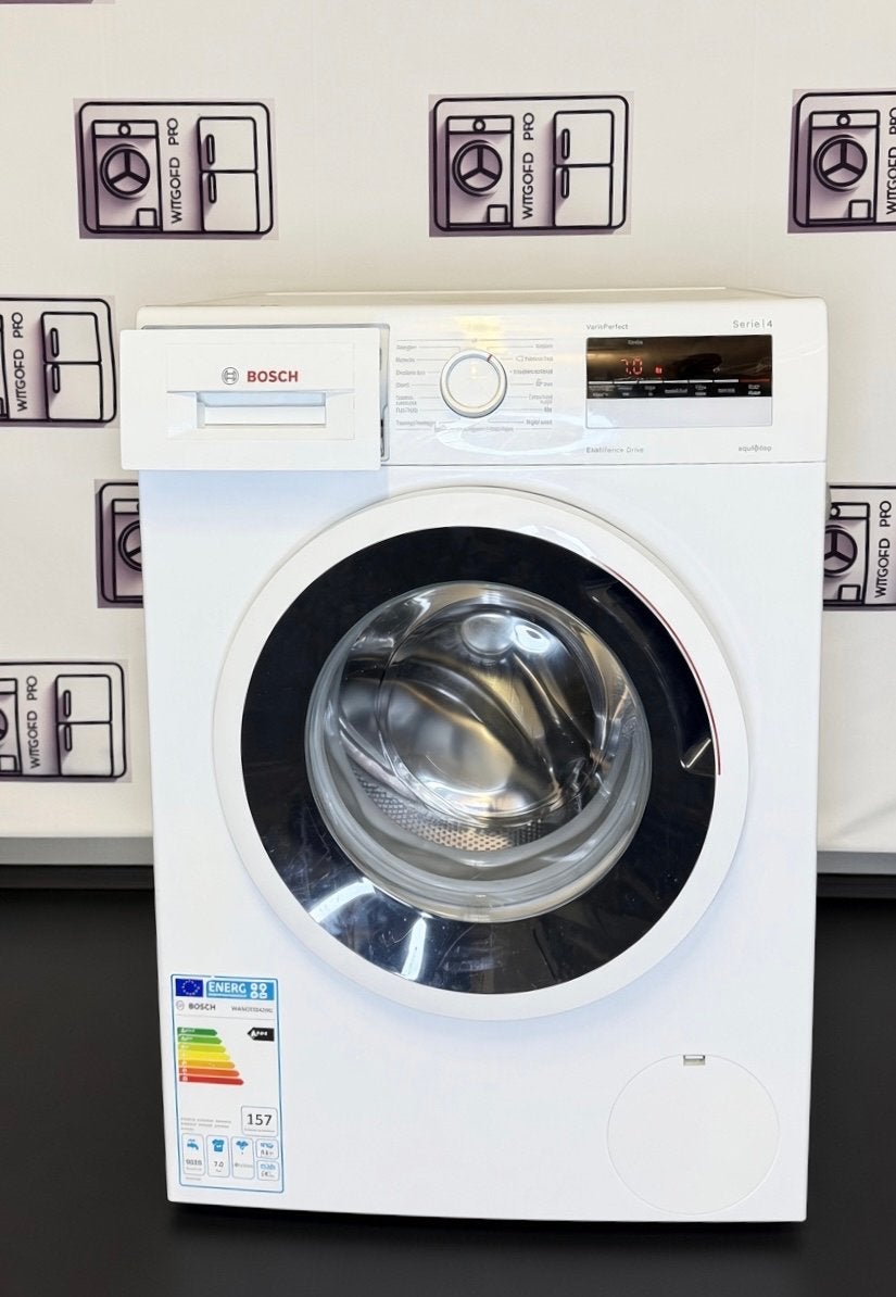 Bosch Serie 4 A+++ Aqaustop VarioPerfect eco Wasmachine, Ophalen of Verzenden, Zo goed als nieuw, BOSH, 85 tot 90 cm