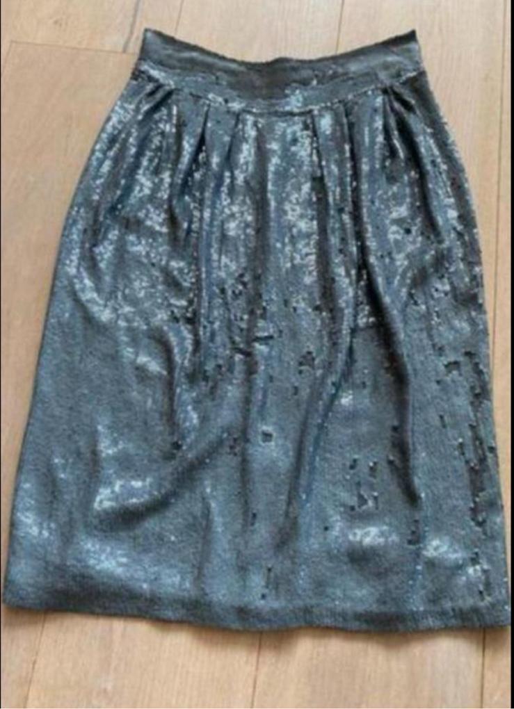 Dries van noten pailletten zijde 38 nieuwstaat, Kleding | Dames, Maat 38/40 (M), Ophalen of Verzenden, Zo goed als nieuw, Knielengte